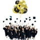 thumbnail image 4 of KAKOWELY Juego de 15 globos con letras de graduación y estampado de gorro de médico, kit de globos decorativos con lentejuelas para fiesta de graduación., 4 of 5