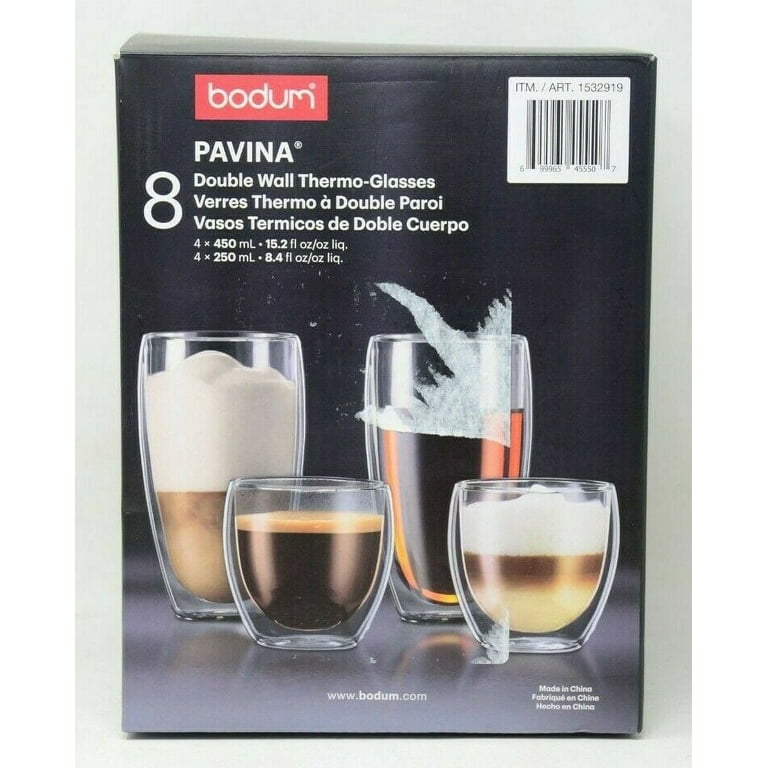 bodum Pavina glassware (set of 8) for $16.97! : r/Costco