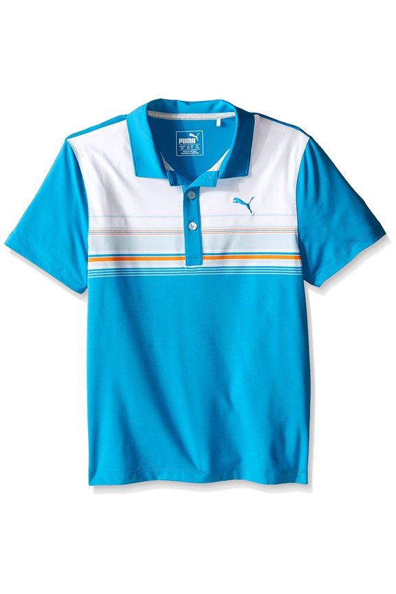 Golf Juniors Key Stripe Polo