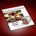 thumbnail image 6 of STX Intl Dehydra 1200W 10 Tray Stainless Steel Dehydrator • 165°F Jerky Safe • 15 Hour Timer • 2 Silicone Mats, 6 of 8