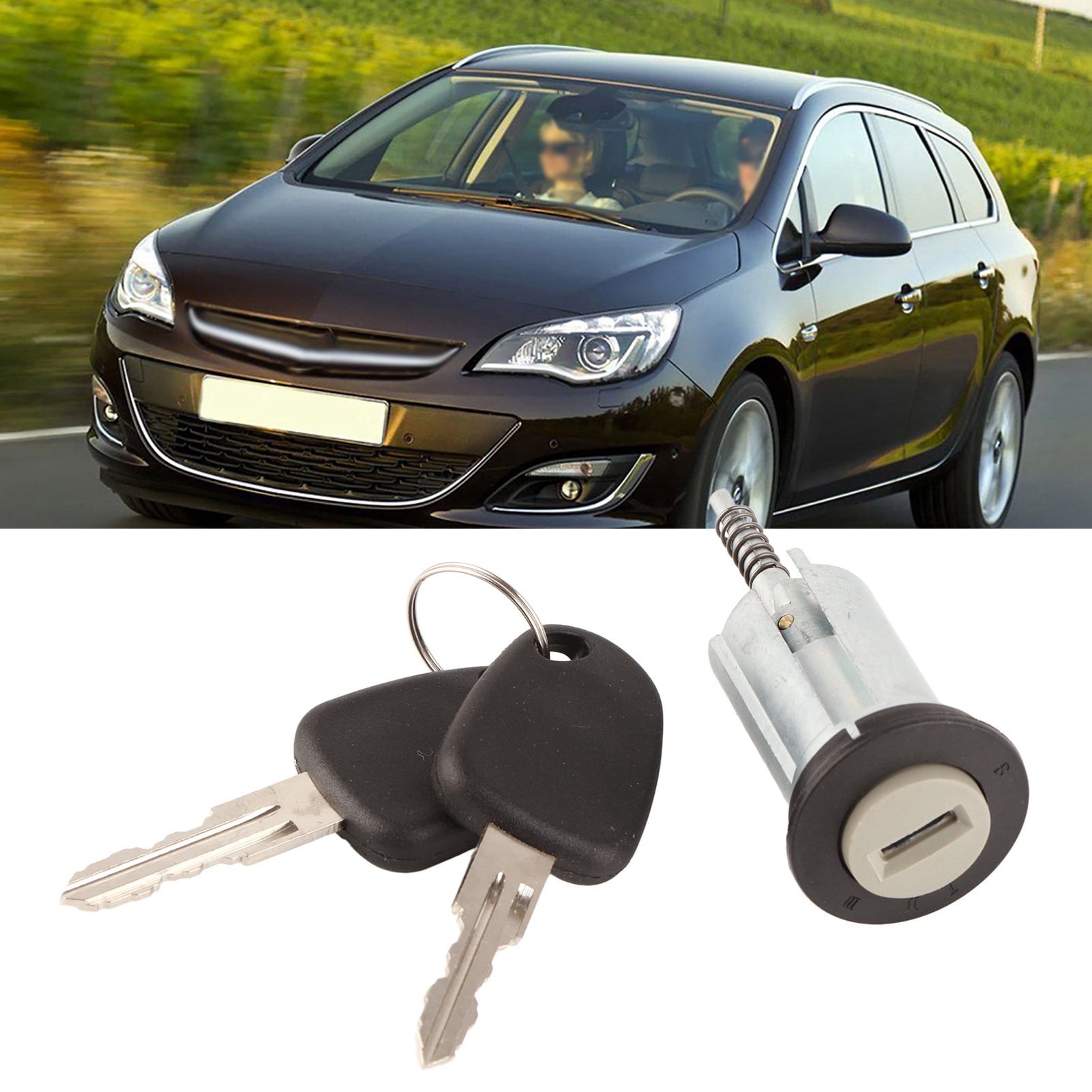 Car Ignition Lock Barrel With 2 Keys For ASTRA CORSA MERIVA
