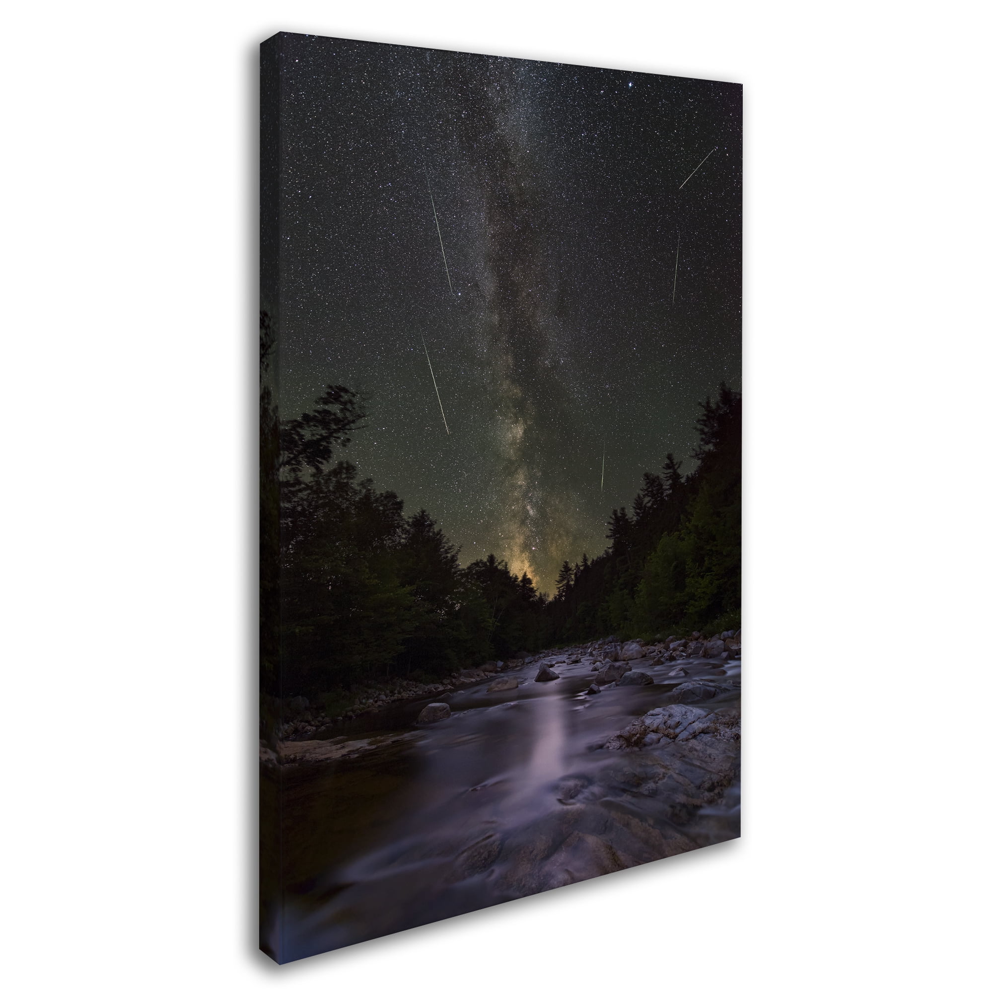 Trademark Fine Art "River Runs Through" Canvas Art by Michael Blanchette Photography