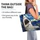 thumbnail image 2 of Balery Vintage Starry Sky Shark Bolsa Tote Estilo Estético con Cremalleras, Bolsa de Hombro, Bolsa de Compras Grande y Plegable, 2 of 8