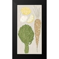 thumbnail image 2 of Vision Studio 9x14 Black Modern Framed Museum Art Print Titled - Contour Fruits and Veggies VI, 2 of 5