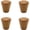 Beech 24mm diameter, variant on Solid Beech Wood Cabinet Knobs, Drawer Wooden Handles, 4 Pack,Lotus wood 35mm diameter