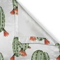 thumbnail image 5 of Ambesonne Mexican Grommet Curtain, Cactus Plant Desert, 50" x 72", Green and Orange, 5 of 6