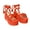 Orange Platform Sandals, variant on Women's Sandals Rope Knot Buckle Ankle Strap Summer Wedge Heels Open Toe Buckle Sandals Shoes Orange 41