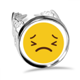 thumbnail image 1 of Horrible Bague de Chat en Ligne Mignonne Jaune Ajustable Amour Mariage Fiançailles, 1 of 3