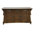 thumbnail image 3 of Crafters and Weavers Mission Oak Crofter Console Cabinet - Michael's Cherry - 55" - Walnut, 3 of 3