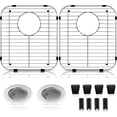 thumbnail image 1 of EcoNesxp 304 Stainless Steel Sink Protector Stainless Steel Sink Protector for Kitchen Sinks with Rear Drain Hole, 1 of 5