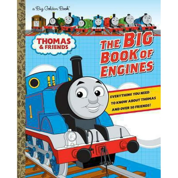 Pre-Owned The Big Book of Engines (Thomas & Friends) (Big Golden Book) (Hardcover) 0307931315 9780307931313
