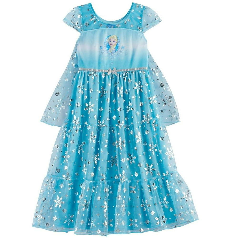 Disney Girls' Frozen Elsa Fantasy Nightgown