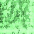 thumbnail image 1 of Ahgly Company Indoor Square Abstract Emerald Green Modern Area Rugs, 6' Square, 1 of 4