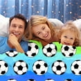 thumbnail image 4 of Soccer Blanket Sports Ball Popular Super Soft Flannel Football Blankets and Throw Lightweight Cozy Plush Bedding for Gifts Girls Boys Kids Adults 50"X40", 4 of 6