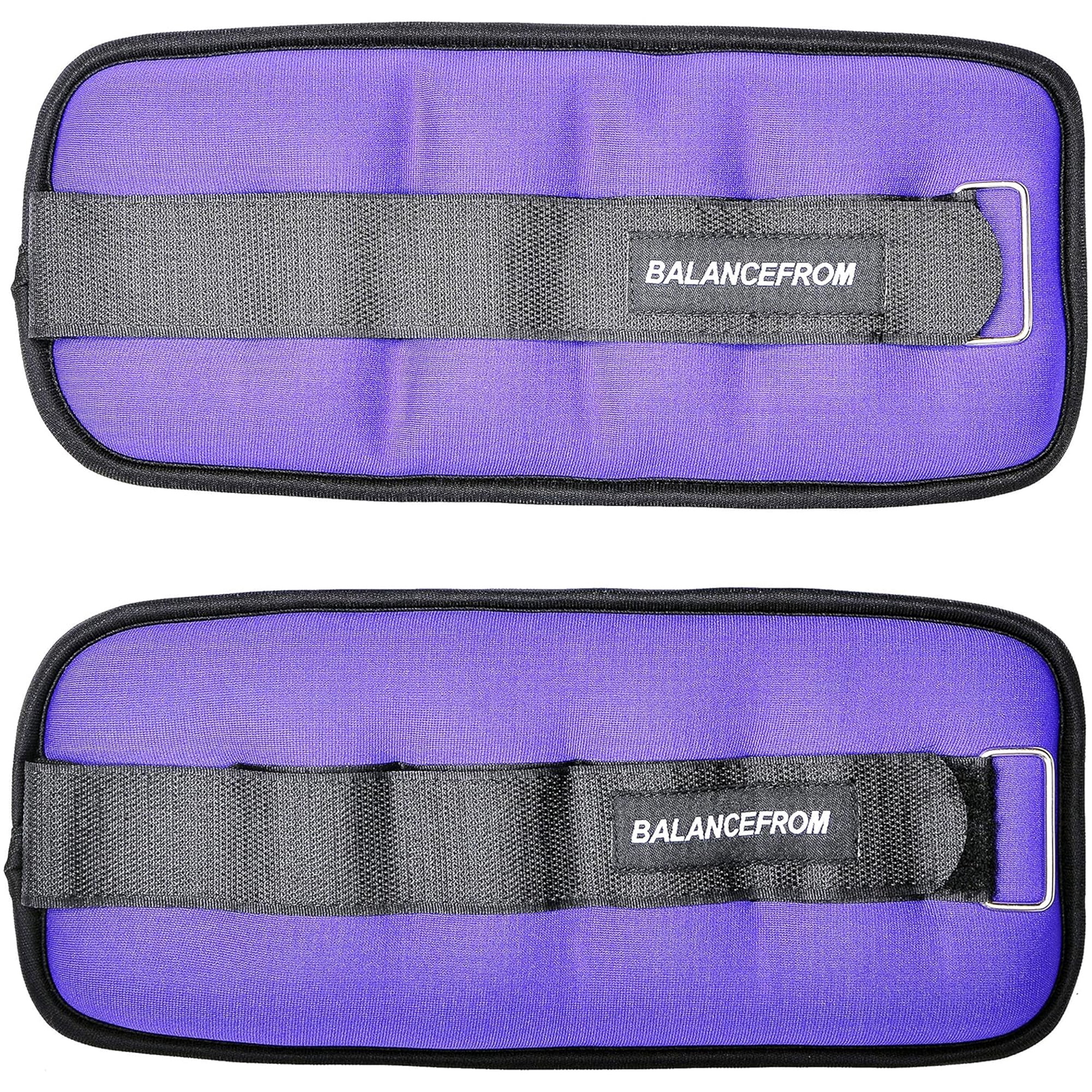 Open Box BalanceFrom Fully Adjustable Ankle, Wrist, Arm or Leg Weights, 5-lb