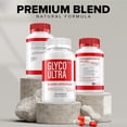 thumbnail image 5 of Glyco Ultra Capsules – GlycoUltra Natural Blend Glycogen Formula for Health Support, 5 Pack, 300 Capsules, 5 of 7