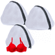 thumbnail image 1 of 3pz Bolsa de lavandería malla transpirable para lavar brassiers, 1 of 6