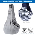 thumbnail image 4 of Sling Carrier,Adjustable Free Pet Cat Chest Bag for Puppy Medium Cat Dogs, 4 of 6