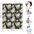 thumbnail image 4 of Pioneer Flower Blanket,Comfortable Soft Flannel Throw Blanket,All Season,Warm Lightweight Blankets for Sofa Bed Couch Living Room Chair,30"x40"(80x100cm), 4 of 4