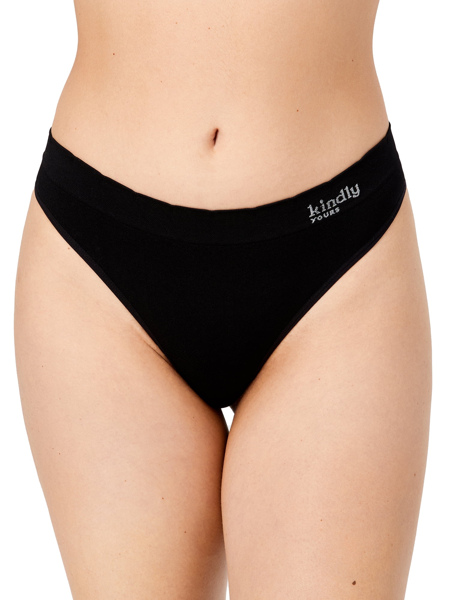 Women's Seamless Thong Underwear, 3-Pack, Sizes XS -XXXL