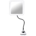 thumbnail image 1 of Espejo de aumento flexible con luz LED, aumento de 5x, ventosa fuerte - espejo de maquillaje espejo de maquillaje iluminado (Mira +), 1 of 4