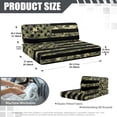 thumbnail image 7 of Garronmavis American Flag Camouflage RV Dinette Cushion Covers Soft Camper Seat Covers Dinette Booth 2 Pcs Washable Cushion Slipcovers for RV Camper Car Bench Seats, 7 of 7