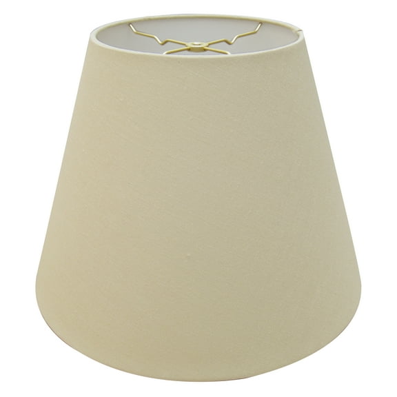 Royal Designs 16" Deep Empire Hardback Lamp Shade Linen Beige