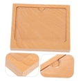 thumbnail image 4 of Mobutofu 1Pack Display Stand for Vendors with Rectangular Shape in Brown 7x4Inch, 4 of 8