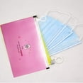 thumbnail image 2 of 12 Uds Funda Organizadora ANGGREK Bolsa De Almacenamiento Con Cremallera Color Azul Blanco Rosa Verde 3 Piezas, 2 of 7