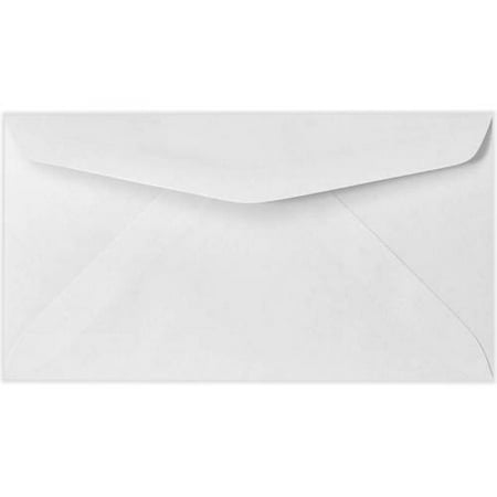 #6 1/4 Regular Envelopes (3 1/2 x 6) - 24lb. Bright White (1000 Qty.)