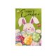 thumbnail image 2 of Bandera de Jardín de Conejos de Pascua - Poliéster Blanco con Textura de Lino, Estampado Festivo para Decoración de Fiestas en Interiores/Exteriores (45x30cm, 130g), 2 of 6