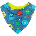 thumbnail image 5 of Disney Pixar Monsters Inc. Mike Zip Up Sleep N' Play Bib Blanket and Burp Cloth 4 Piece Outfit Set Newborn, 5 of 5