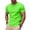 7# Green, variant on Mens T-Shirts Short Sleeve T Shirts Casual Plain Crew Neck Basic Tees Moisture Wicking Summer Shirts Light Blue S