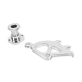 thumbnail image 4 of Triple Hook Clutch Quadrant Firewall Adjuster Kit Aluminium Silver Replacement for Mustang 1996‑2004, 4 of 9