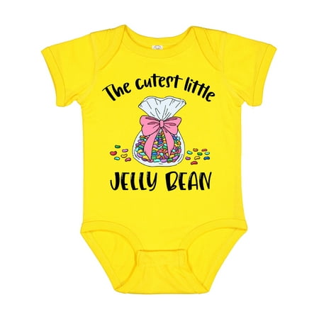 

Inktastic The Cutest Little Jelly Bean Gift Baby Boy or Baby Girl Bodysuit