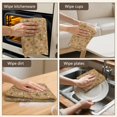 thumbnail image 6 of 2 Pcs Funny Kitchen Towels,Brown Christmas Pattern Microfiber Dish Towels,Kitchen Tea Towels,Kitchen Towel Set (18" X 26"), 6 of 7