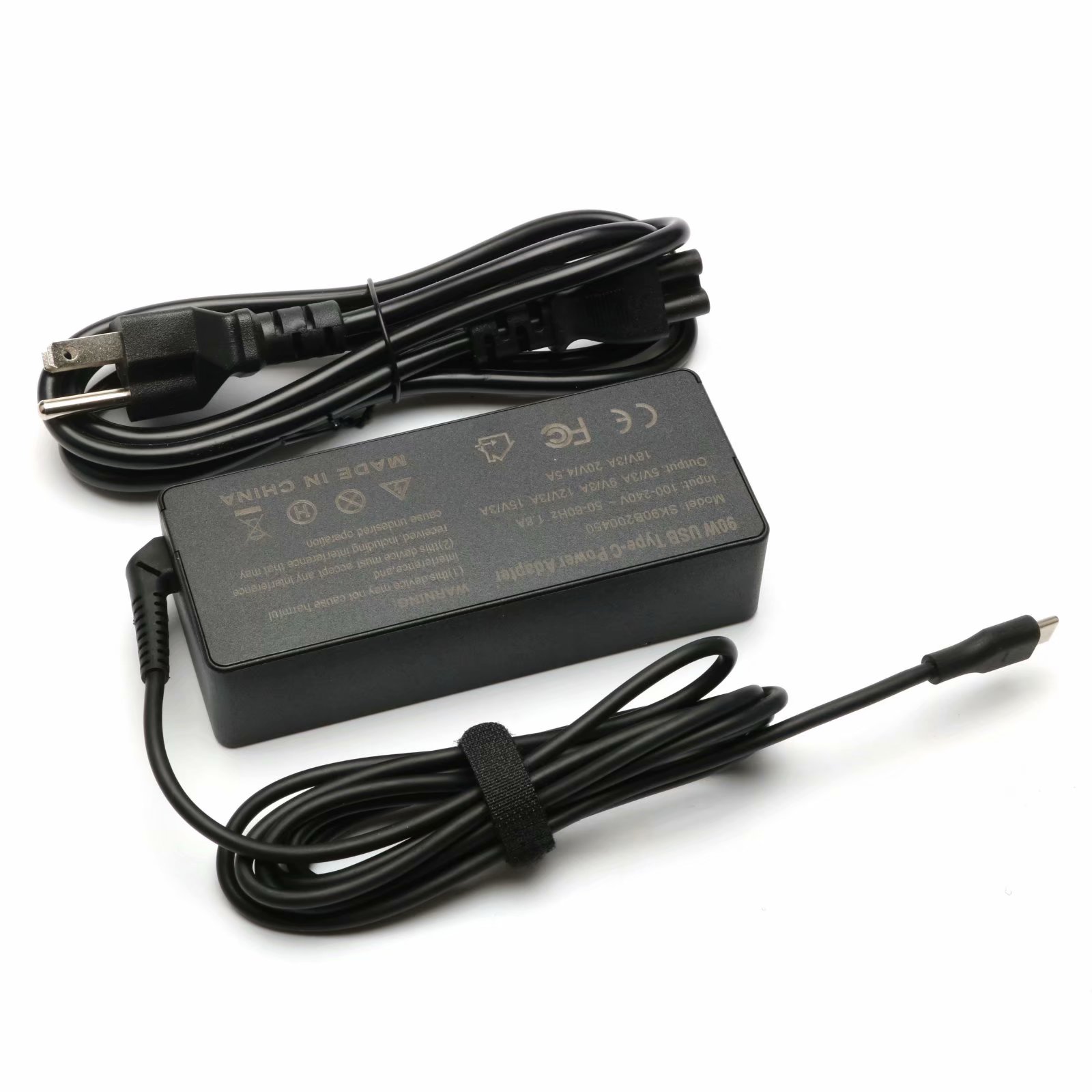 90W 20V 4.5A USB C Type-C Charger Power Adapter for HP Spectre x360 13 TPN-CA01 N8N14AA#ABL Acer Travelmate B1 Lenovo Yoga 720 910 ThinkPad X1 Yoga5 Pro DELL XPS12 XPS13 - image 5 of 10
