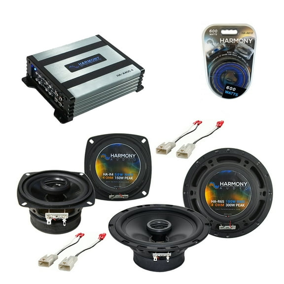 Fits Toyota 4 Runner 1996-2000 Harmony Speaker R65 R4 & HA-A400.4 Amp