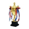 thumbnail image 2 of Trofeo de Premio Decorativo para Fiestas Y Competencias Hecho de Metal Y Pp Duradero con Acabado Pulido Apto para Decoraciones Escolares Recompensas E t140C, 2 of 10