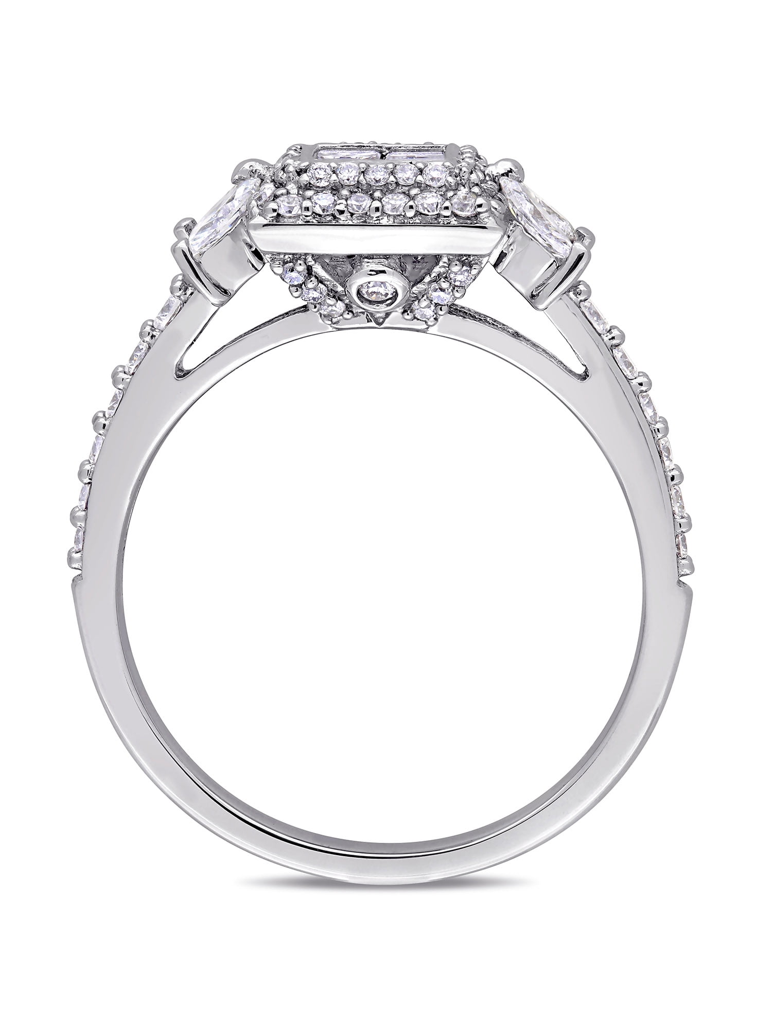 Everly Women's Diamond 14K White Gold Engagement Ring