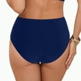 thumbnail image 4 of Godom Women's High Waist Wrap Front Bikini Bottom Swimsuit S-XXL, 4 of 8
