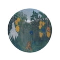 thumbnail image 2 of SIDONKU 60 inch Round Beach Towel Blanket The Repast of Lion by Henri Rousseau 1907 French Travel Circle Circular Towels Mat Tapestry Beach Throw, 2 of 2