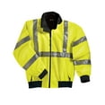 thumbnail image 1 of Tri-Mountain District 8830 Safety Jacket with reflective tape, 6X-Large Tall, Lime Green/Black, 1 of 2