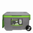 thumbnail image 1 of Hielera Hartplas Everest Adventure 52Qt con Ruedas | 80 Latas, 5 Días de Hielo, Color Gris/Verde, 1 of 5