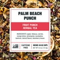 thumbnail image 5 of Tiesta Tea - Palm Beach Punch, Relaxer Loose Leaf Herbal Tea, Caffeine Free, GMO-Free, Make Hot or Iced Tea & Brews Up to 50 Cups - 4 Ounce Refillable Tin, 5 of 9