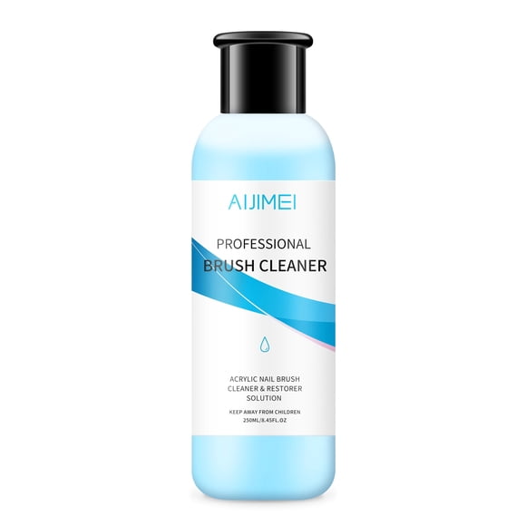 Limpiador de cepillos de uñas acrílicos AIJIMEI 250 ml para polvo acrílico