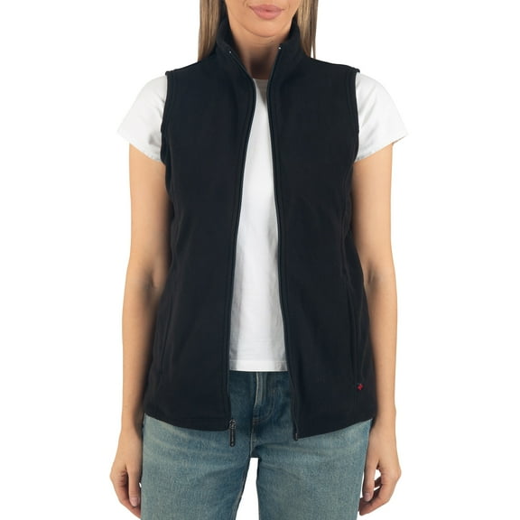 Alpine Swiss Cindy Womens Polar Fleece Vest Zip Up Lightweight Sleeveless Jacket