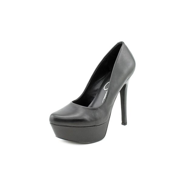 Jessica Simpson Jessica Simpson Jswaleo Platform Hi Heel Shoes Black Walmart Com Walmart Com