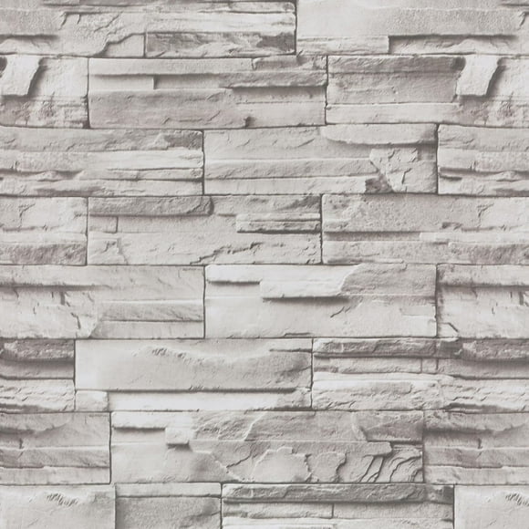 GHSDFBB 17.7" x197''Brick Stone Wallpaper Peel and Stick Faux Stone Brick Self Adhesive Wall Paper Waterproof Removable Brick Contact Paper for Living Room Bedroom Fireplace Kitchen Backspla