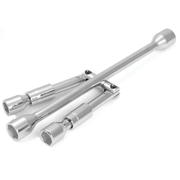 Performance Tool W7 4-Way Universal Folding Lug Wrench, 4-Way Cross Wrench
